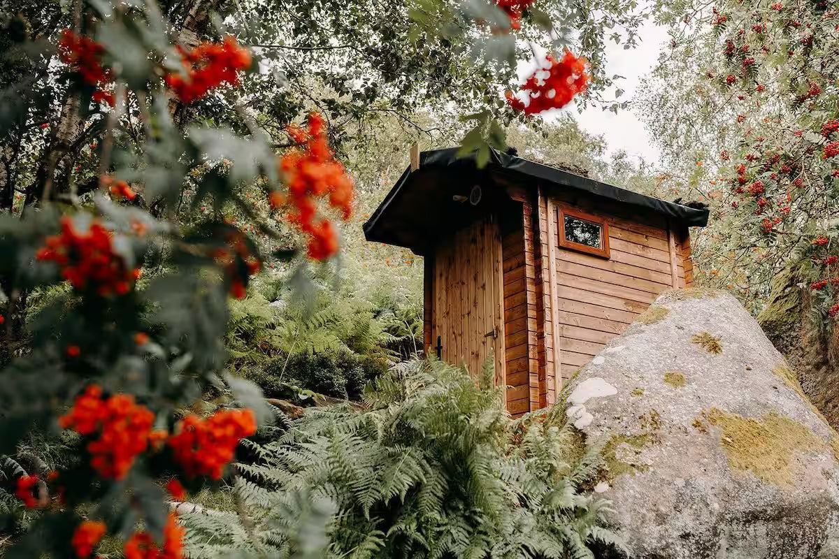 Secluded Forest Cabin - Birchover