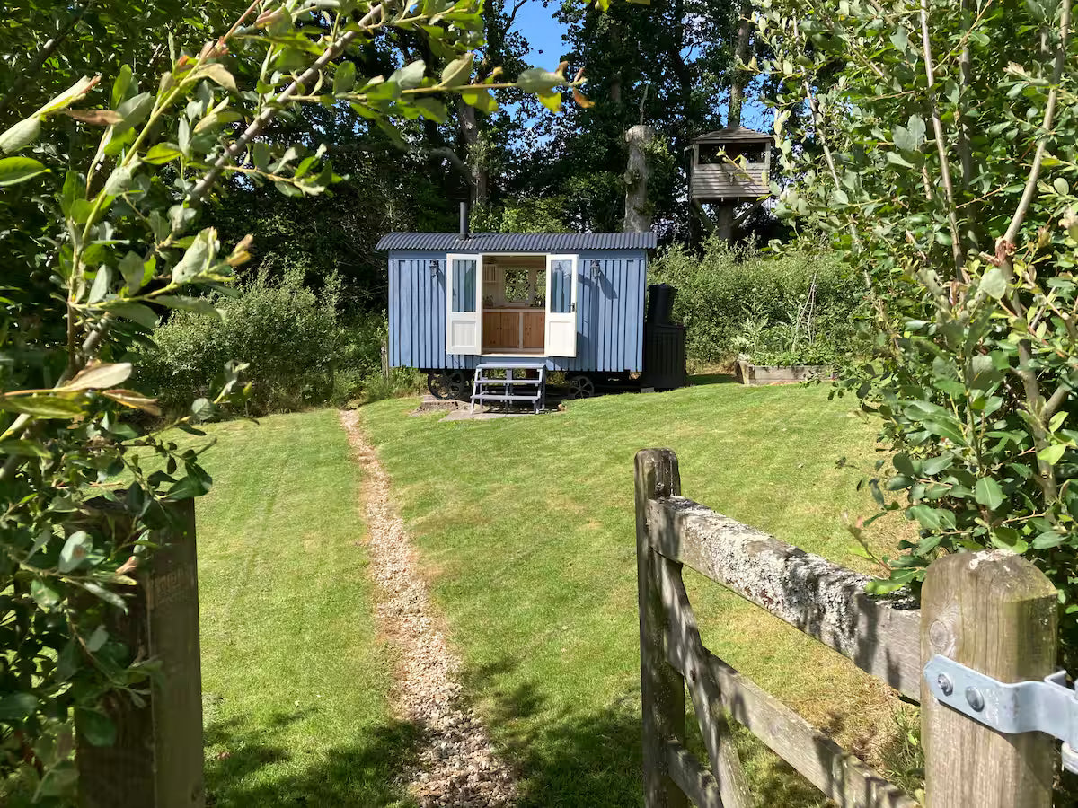 Off Grid Shepherd Hut - West Devon