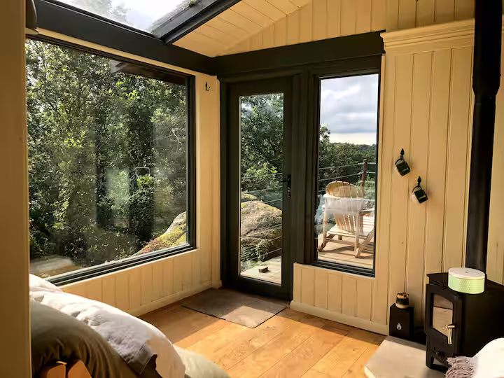 Secluded Forest Cabin - Birchover